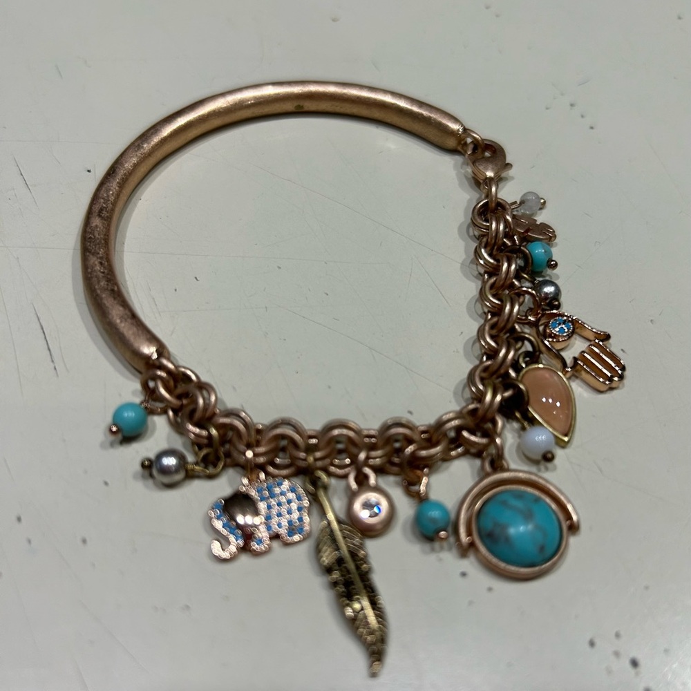 NWOT Lucky Brand Charm Bracelet